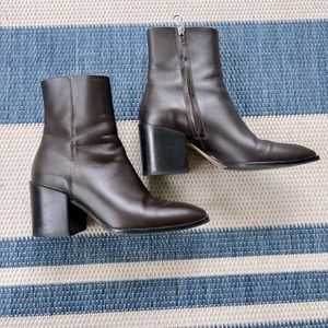 Aeyde Leandra Ankle Boot brown